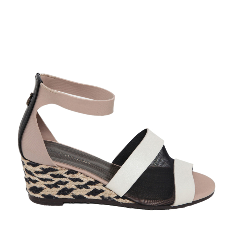 Anabela Espadrille Vazado