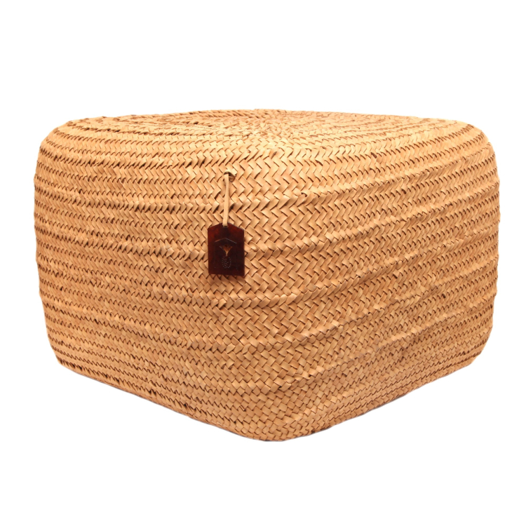 Puff Quadrado Tressê 60X60X40H
